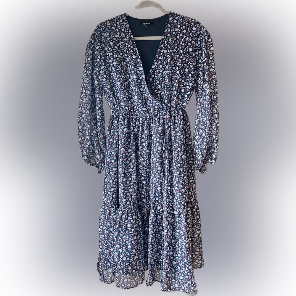 Madewell midi dress petite